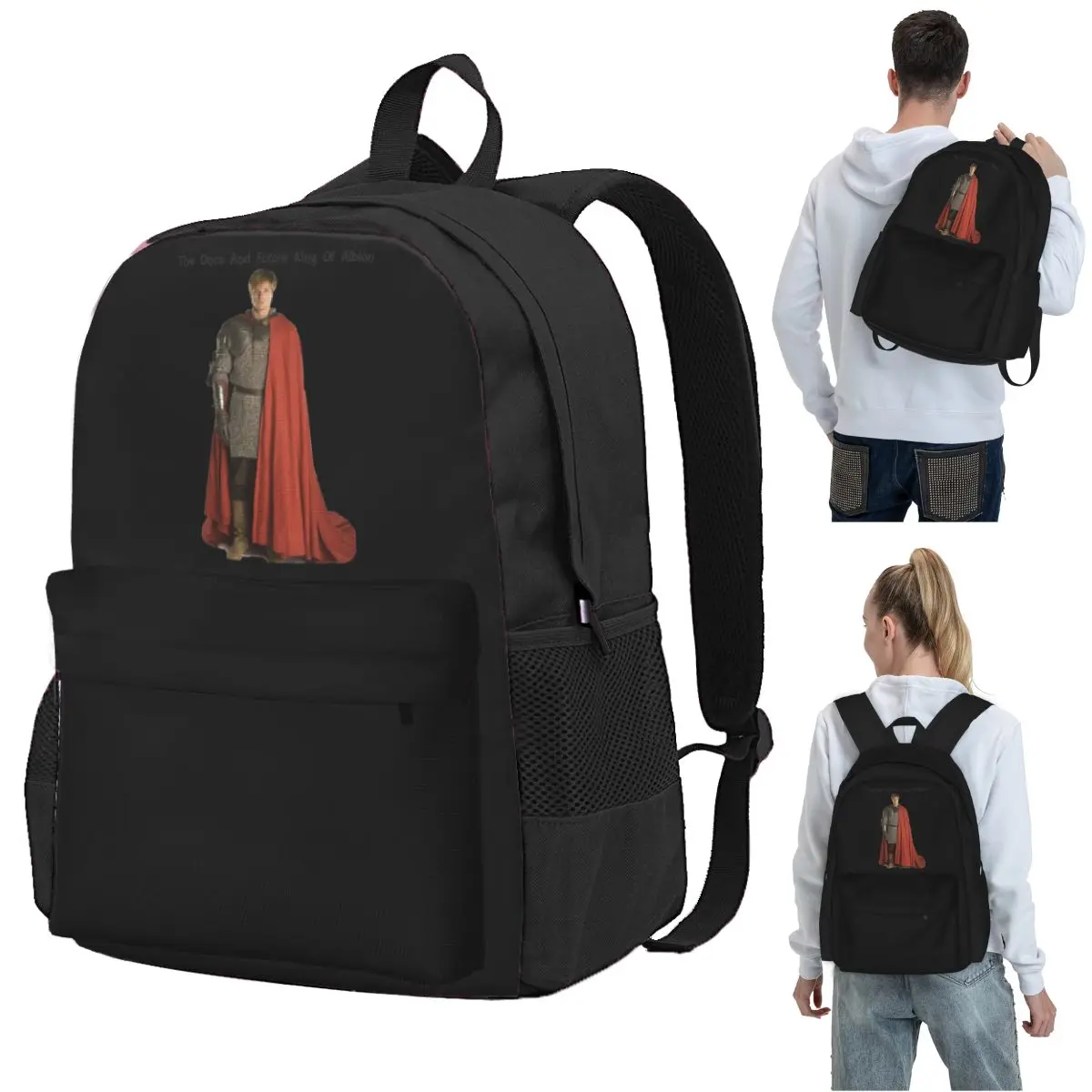 

Arthur Backpack Student BookBag Kids School Bag Laptop Shoulder Bags for Men Women