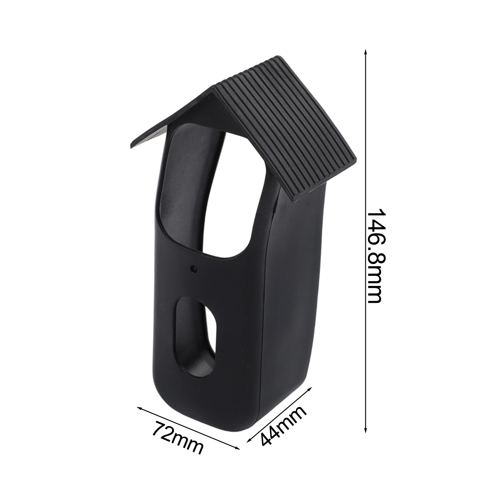 

Shockproof Doorbell Cover Doorbell Rubber Sleeve 146*72*44mm Weatherproof Sleeve Diamond-Textured Sides Matte Finish
