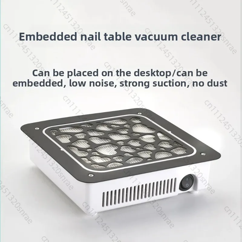 Embedded Nail Cleaner High Speed Brushless Motor Dust Filter Filter Nail Cleaner Nail Shop