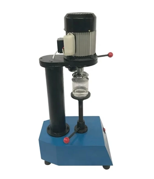 Máquina taponadora Manual de latas y latas TDFJ-160 con mango, máquina eléctrica de botellas de plástico con anillo de tracción PLC, superventas