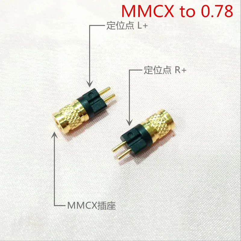 MMCX to 0.78 A2DC IE40 IE500 IE900 EAR Z1R IPX conversion plug upgrade line conversion pin