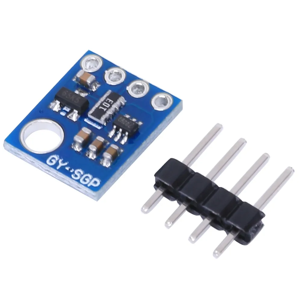 

GY- SGP30 eCO2 Air Quality Sensor Module Metal Oxide Highly Sensitive Gas Sensor Multi-Pixel Blue CO2 Detector for Arduino