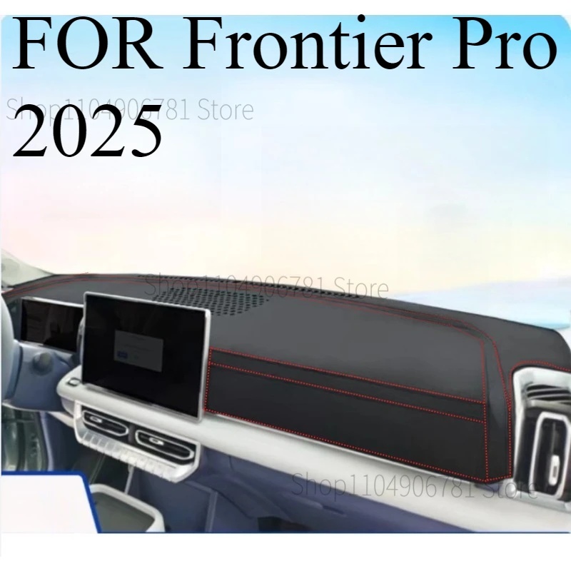 FOR Frontier Pro‌ 2025 Car Dash Mat Dashmat Dashboard Mat Cover Sun Shade Dash Board Cover Carpet Accessories