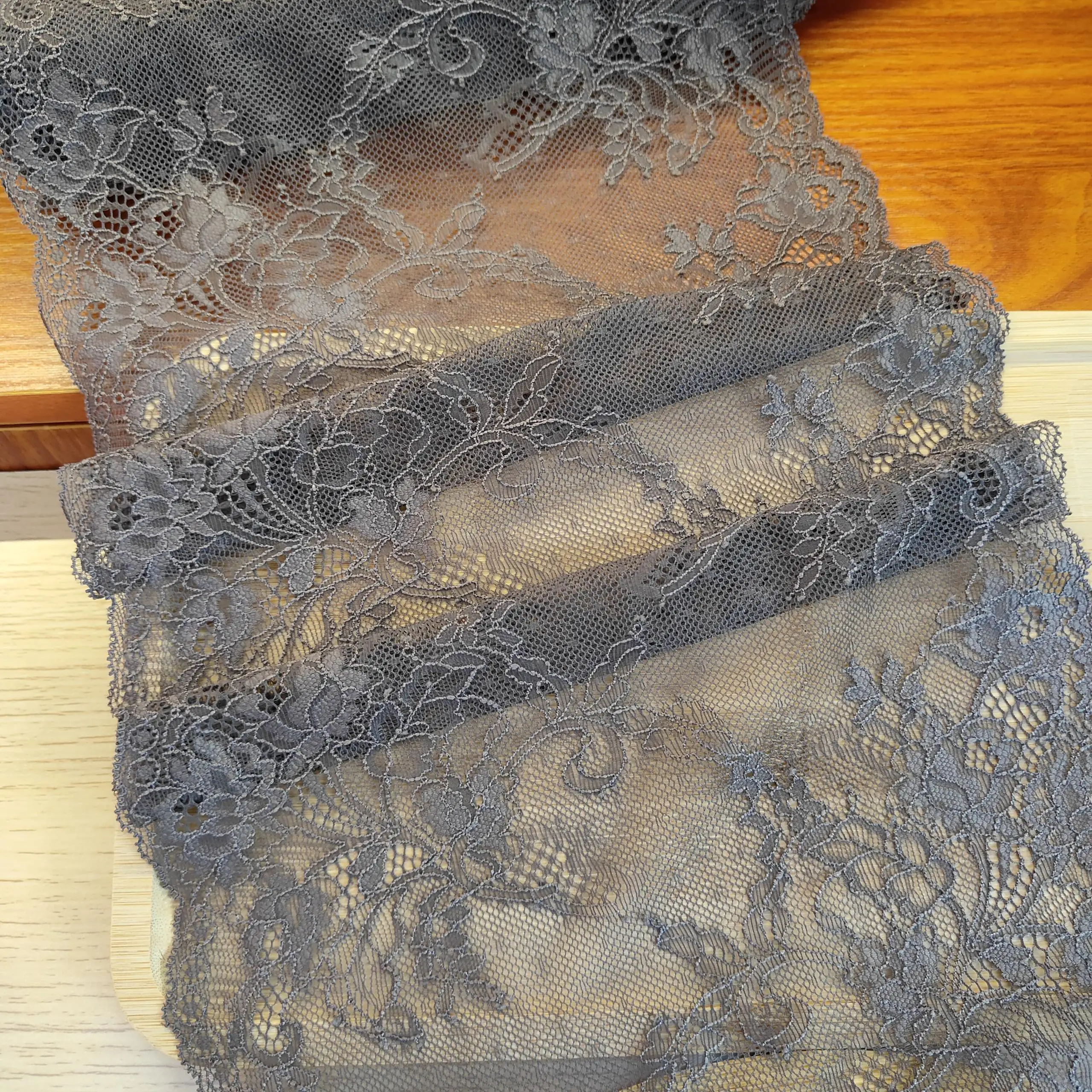 TIANA13 24.5cm lace trim for underwear, Pressed Lace Clothes Sskirt Underwear Sewing Accessories