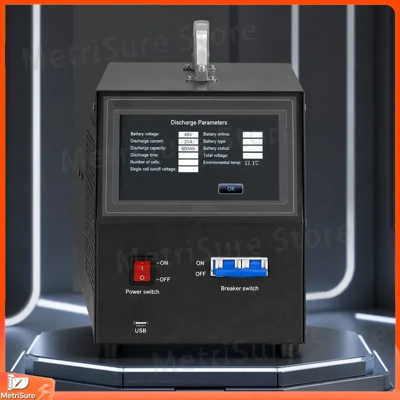 48V 100A Intelligent Wireless Battery Discharge Tester Monitor System Capacity Load Bank Analyzer for Lead Acid Lithium Ion