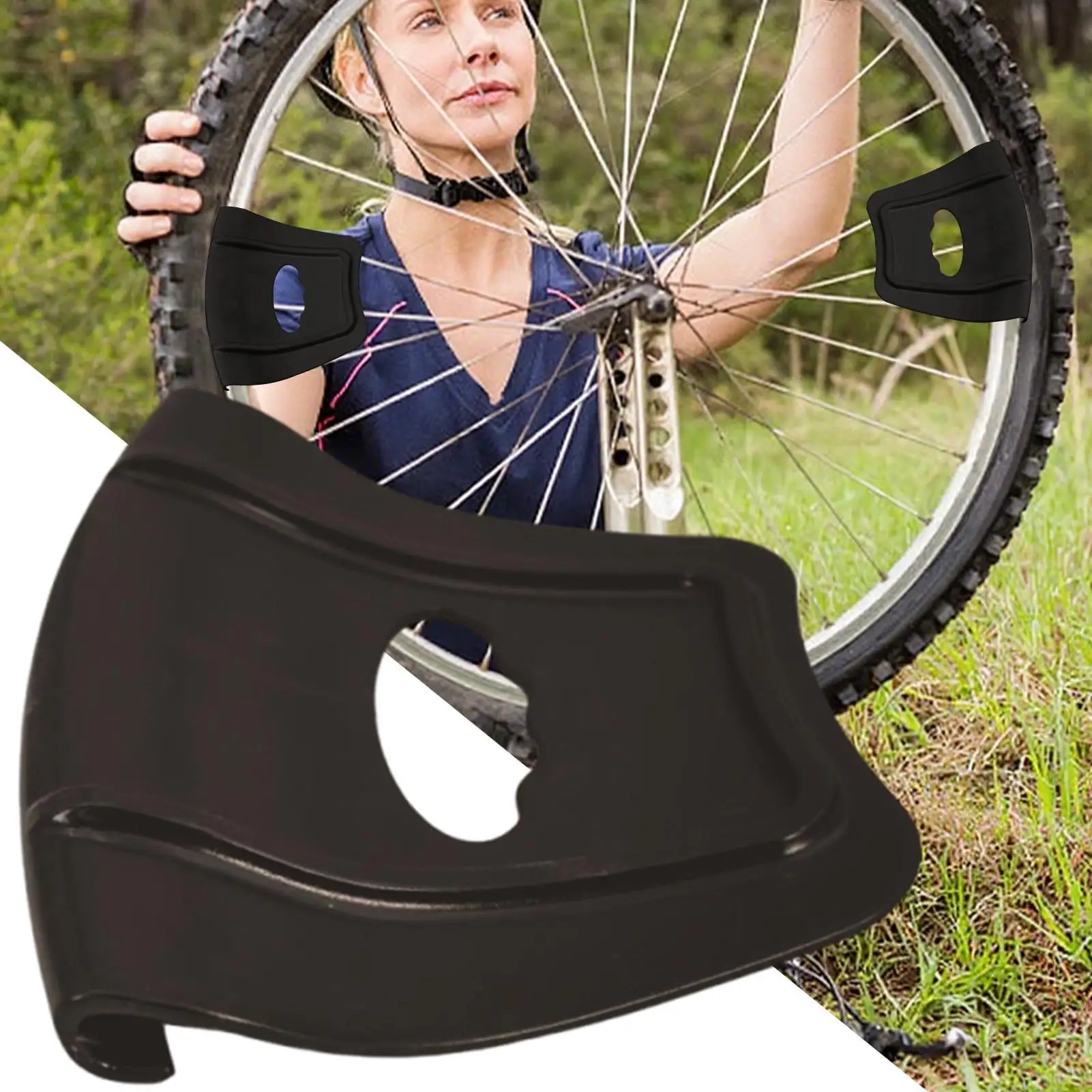 Wheel Rim Protector Tire Shield Tool High-Strength Tire Rims Shield Cover For Road Gravel Dirtbike Bike Protection view 3