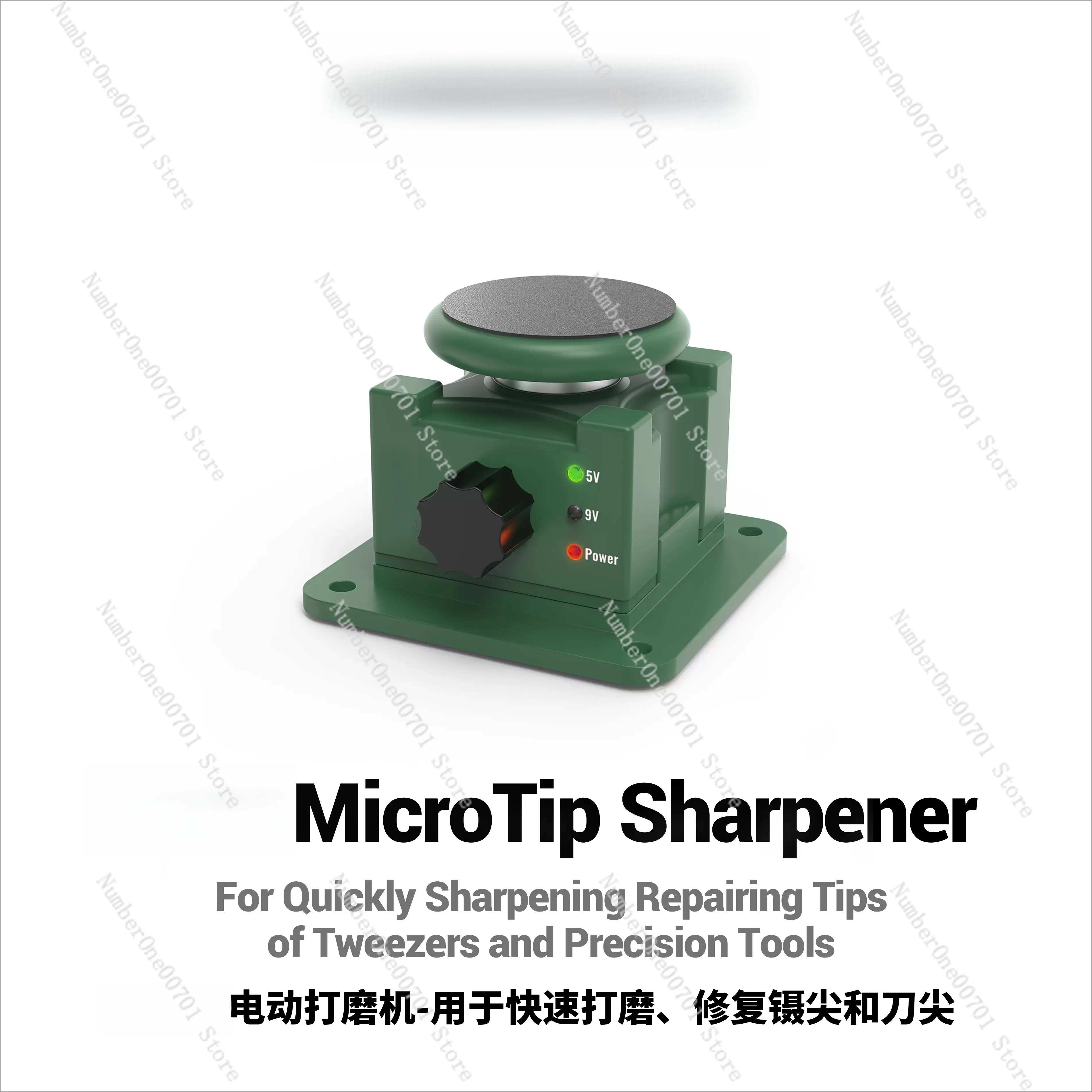 Electric Polishing Grinder - Fast Repair Tool for Sharpening Tweezers, Knife Tips & Metal Polishing