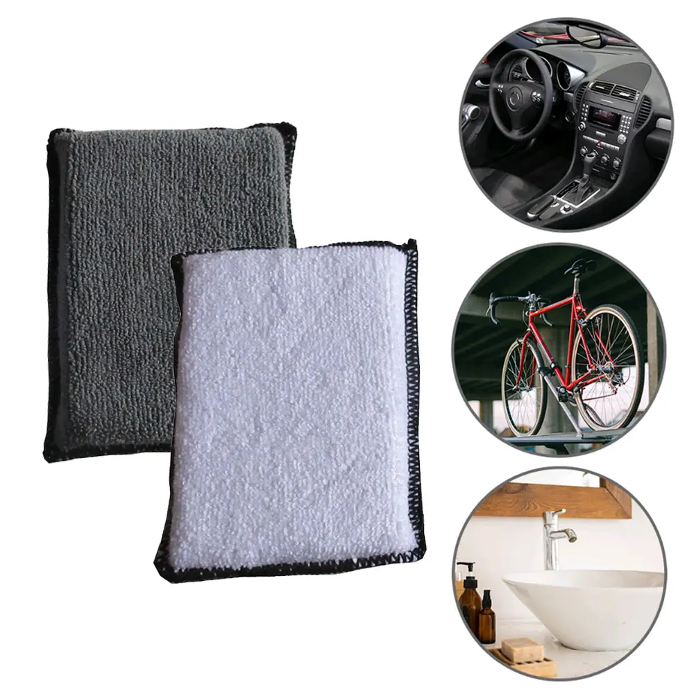 

1pc Leather Plastic Sponge Vinyl Upholstery Maintenance Vehicle Supplies Wash Cleaning Microfiber Car Cleaning Accessories