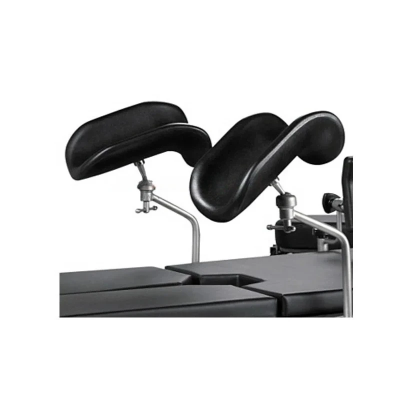 Gynecological Exam Table Leg Frame & Hoop Reinforcement, Adjustable Stirrup Support for Maternity Bed