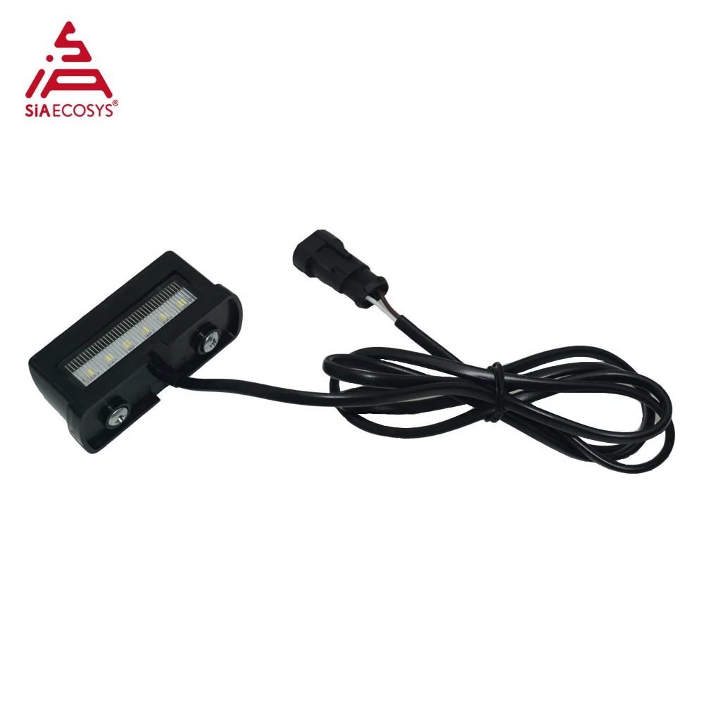 

SIAECOSYS License plate light suitable for Electric Scooter Motorcycle,Easy Install