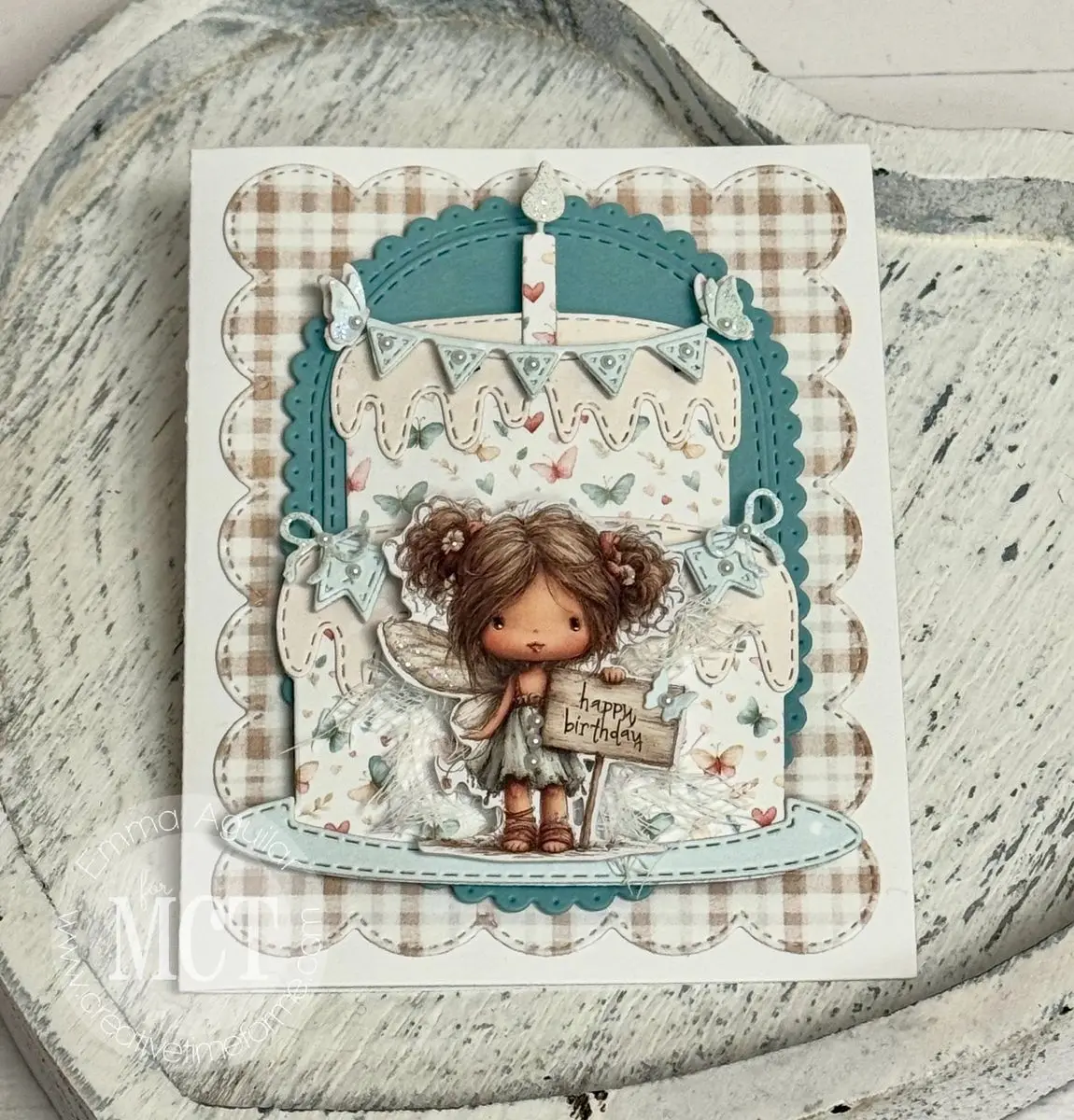 May 2026 New Creative Time Fairy Special Delivery Party Banner Metal Cutting Dies and Stamps for DIY Scrapbook Card Craft Molds