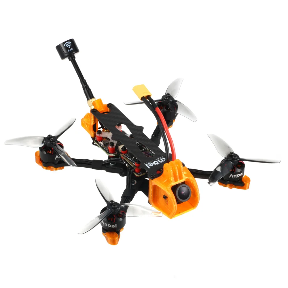 Angel30 3-Inches FPV Drone Kit 3‘’ RC Quadcopters 1505 3450KV Motor F411 40A 3-6S 4 in 1 ESC 1000mW 1200TVL RC Drone Build