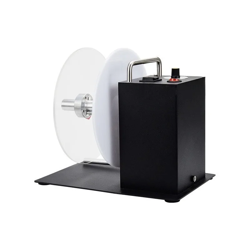 Packaging Label Rewinding Machine Dual Direction Coreless Automatic Rewinder Tag Roll Paper Winder Self Adhesive Sticker Take Up