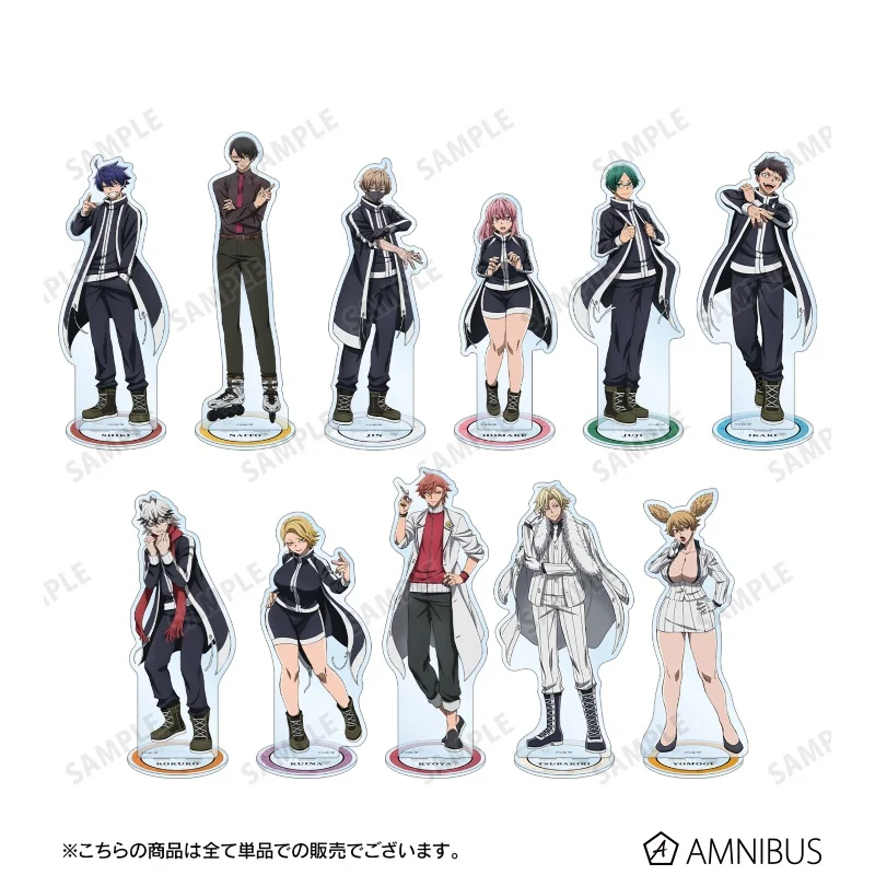 Tougen Anki figura de Anime Cosplay juguete para regalo juego Shiki Ichinose Naito Mudano Jin Kougasaki Homare Byobugaura muñeca acrílica con soporte