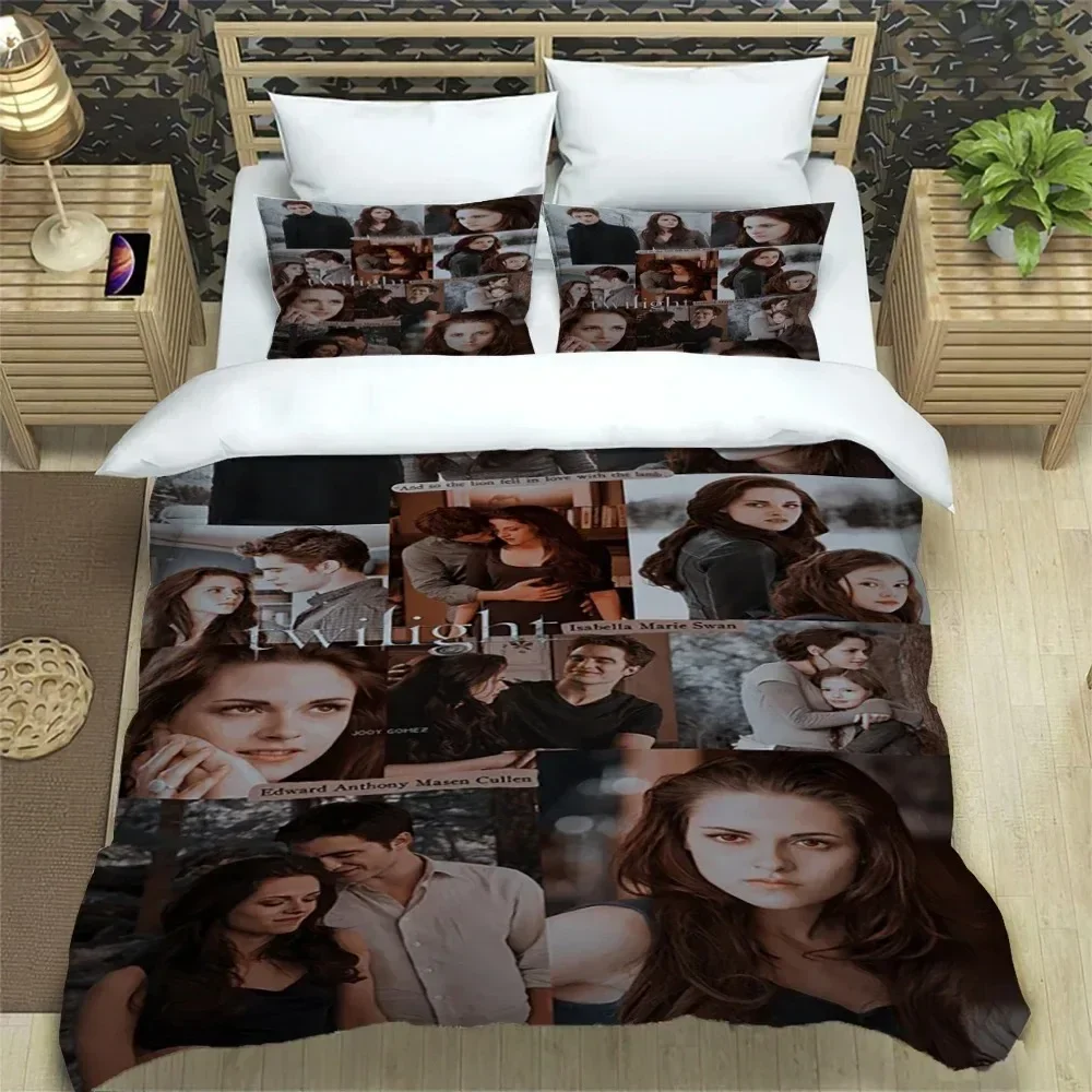 Twilight Print 3D NEW Duvet Cover Pillowcase Bedding Set Adult Boy Girl Bedroom Decoration Children Single Double Large