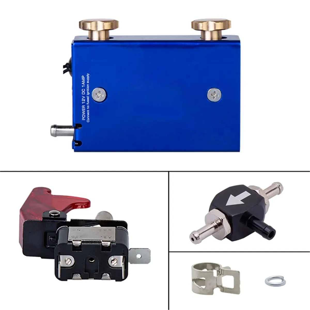 【MUST-HAVE LIST】 Universal Adjustable Racing Dual Stage Electronic Turbo Turbocharger Psi Boost Controller Kit/W Switch