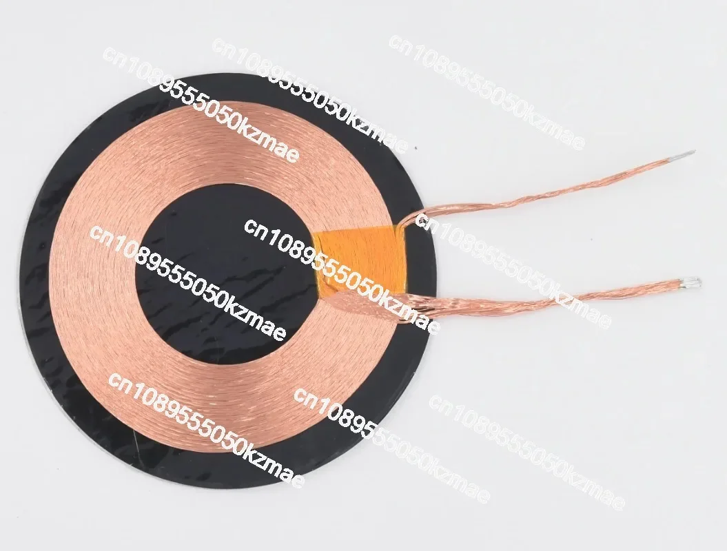 Suitable for 10 10uH 50mm flat copper coils Inductive magnetic wireless power charging coils