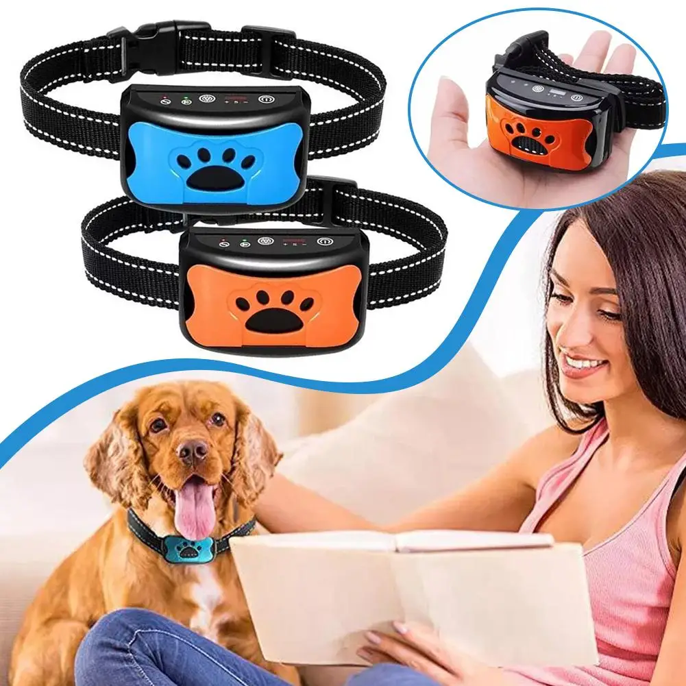 吠え防止振動装置付き超音波トレーニングカラー,犬用トレーニングカラー,USB,u8j0,新品