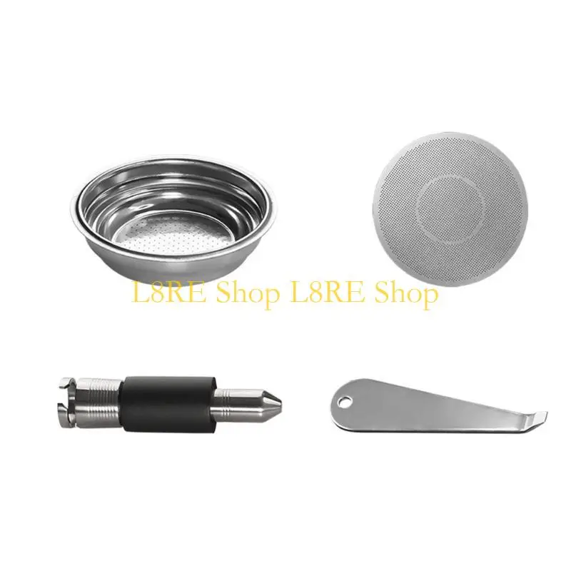 

L8RE Coffee Filter Meshs Convenient Powder Cup Espresso Machine Part for Coffee