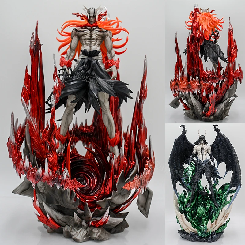 32cm BLEACH Kurosaki Ichigo Anime Figure Bleach Ulquiorra Cifer Action Figure Toshiro Hitsugaya Collectible Model Doll Toy Gifts