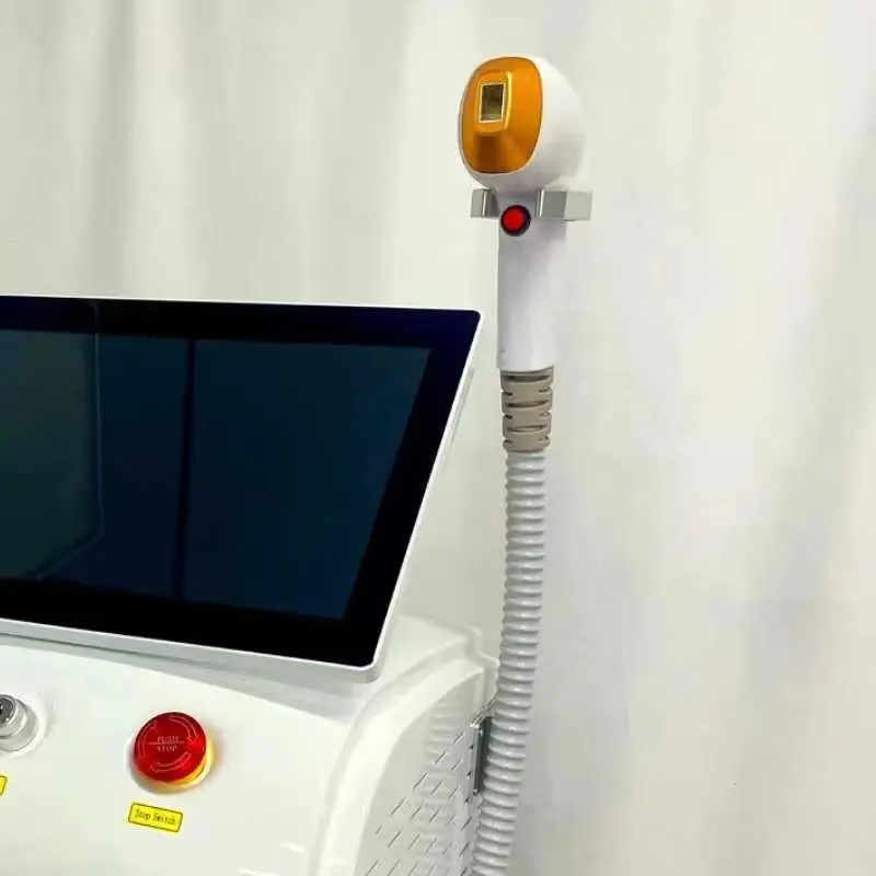 

Diode Laser 2 in 1 Professional Hair Removal Machine 3-Wavelength Laser Diode Ice Titanium Painless Portable Permanent Depilator