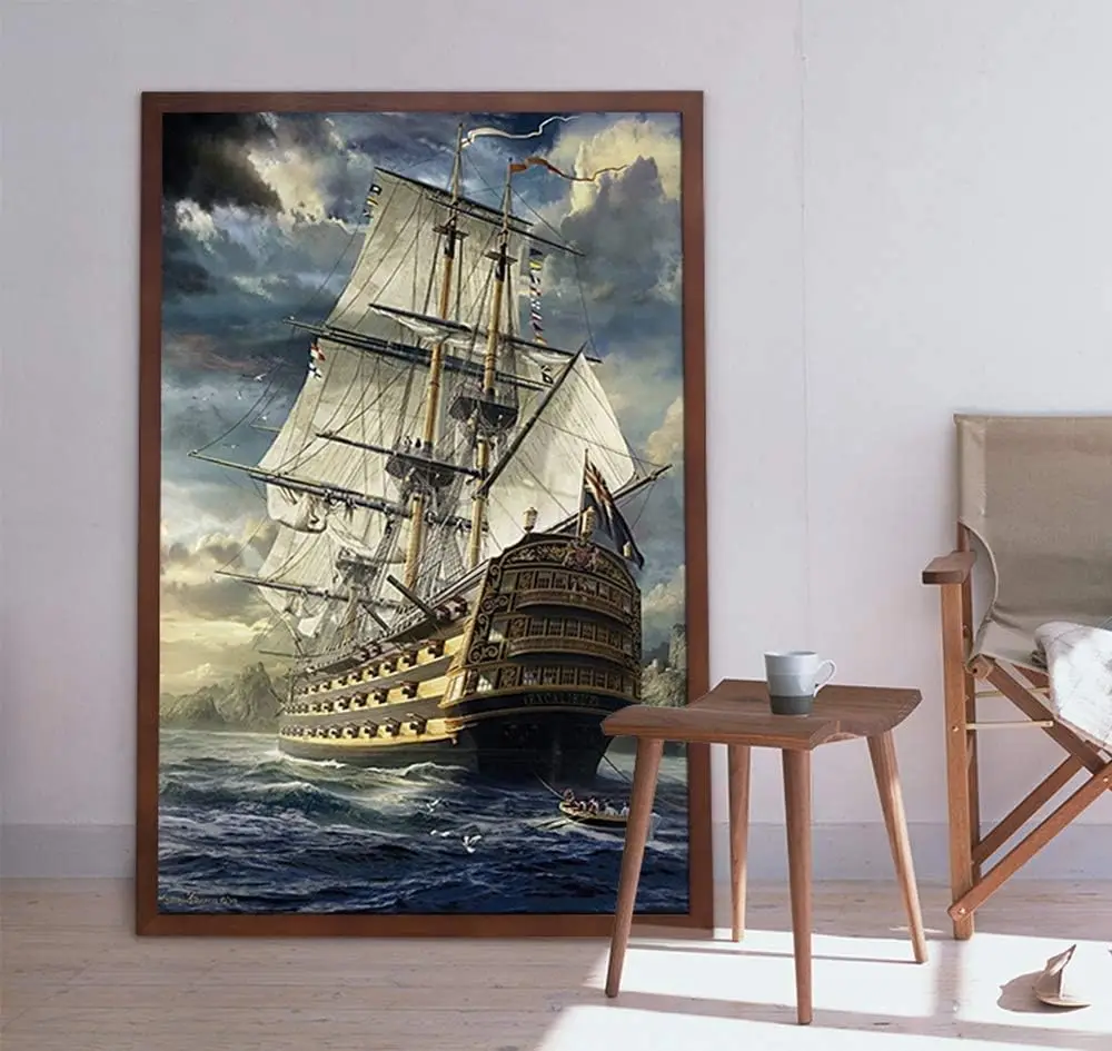 1000 peças 75*50cm quebra-cabeça velas conjunto de quebra-cabeça de madeira presente divertido para crianças meninos meninas quarto sala de aula decoração da parede