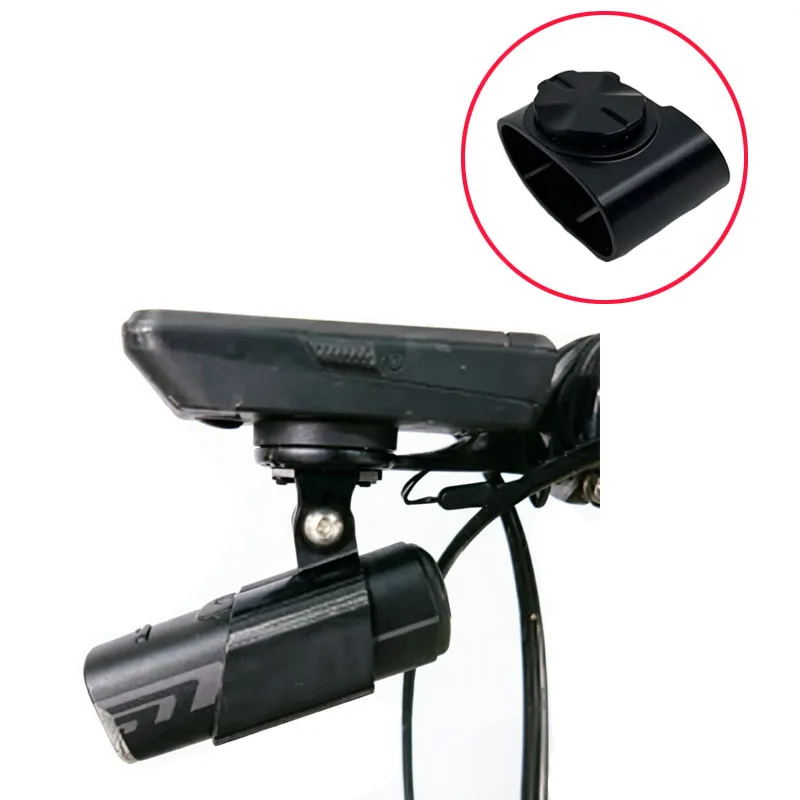 1PCS 3D-printed GoPro-style & Garmin QR Adapter Compatible with Magicshine RN400-1500 Bike Lights Anti‑Glow Hanging Bracket
