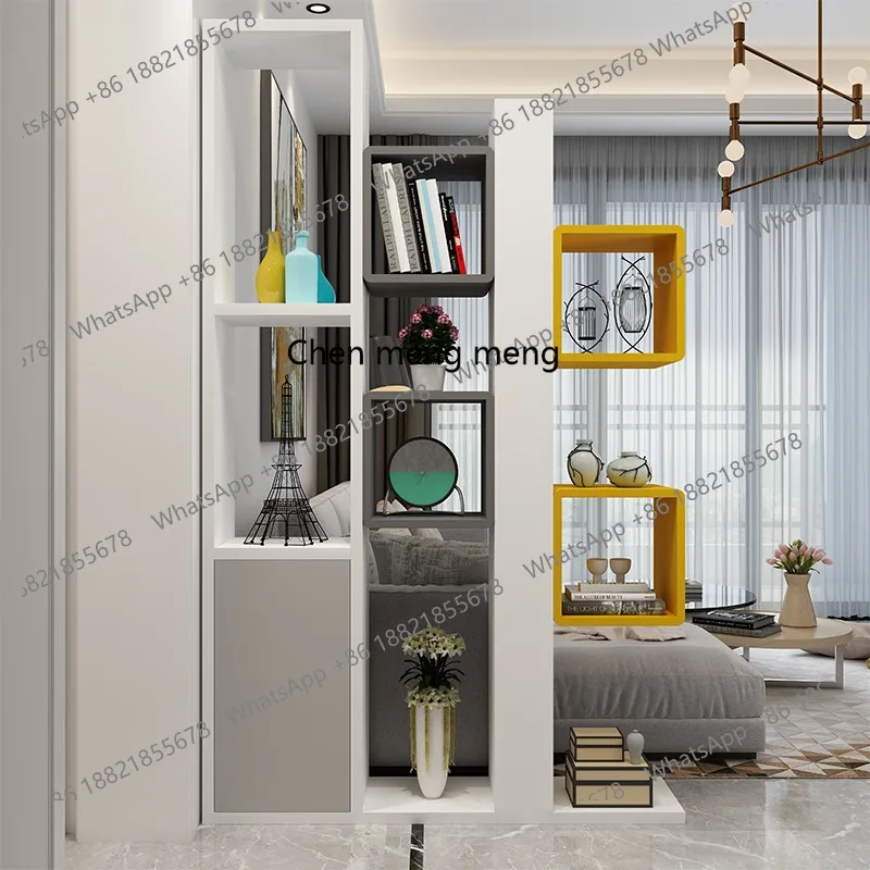 

Light luxury door cabinet Modern simple European-style room cabinet Storage decoration Door screen wine cabinet