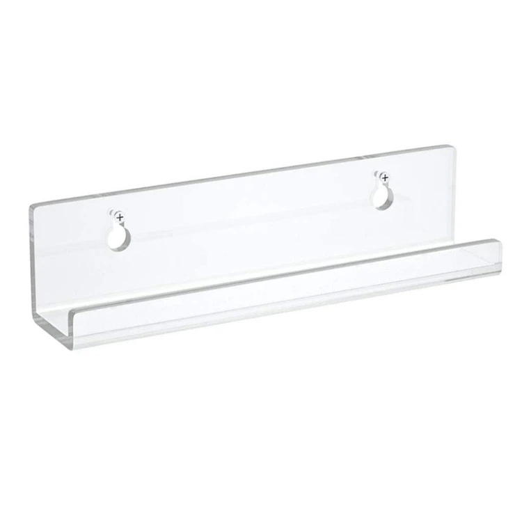 

Hot Selling 2 PCS Acrylic Record Rack Wall Mounted Home Coffee Shop CD Display Stand Decor