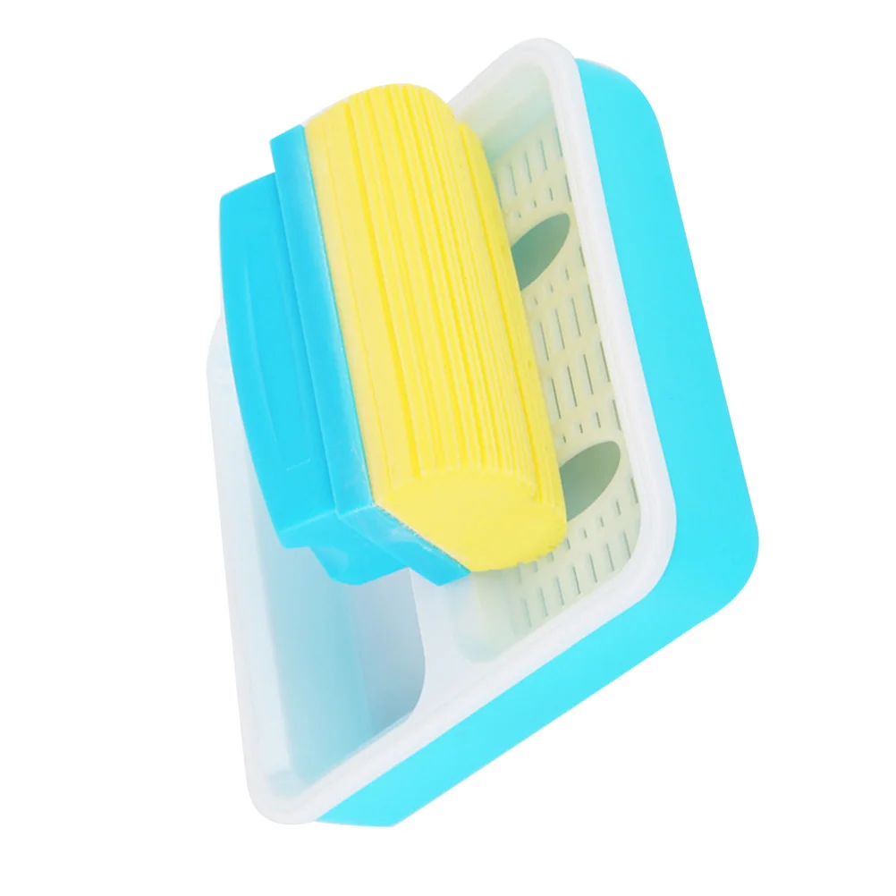 

1 Set Whiteboard Eraser Cleaning Box Compact Size Easy Carry Smooth Wipe Marker Cleaner Chalk Eraser Student Supplies