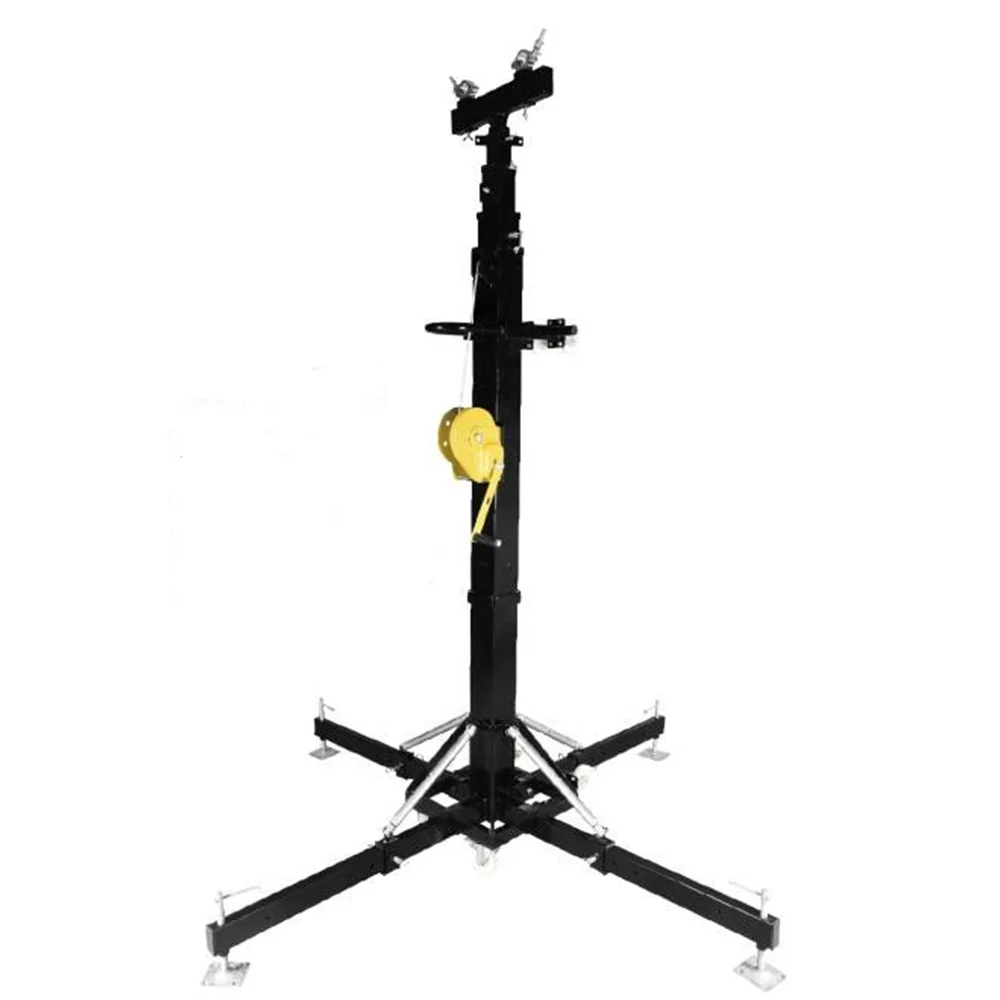 Heavy Duty 250kg Truss Tower Lift 7m Portable Lighting Tower With T-bar