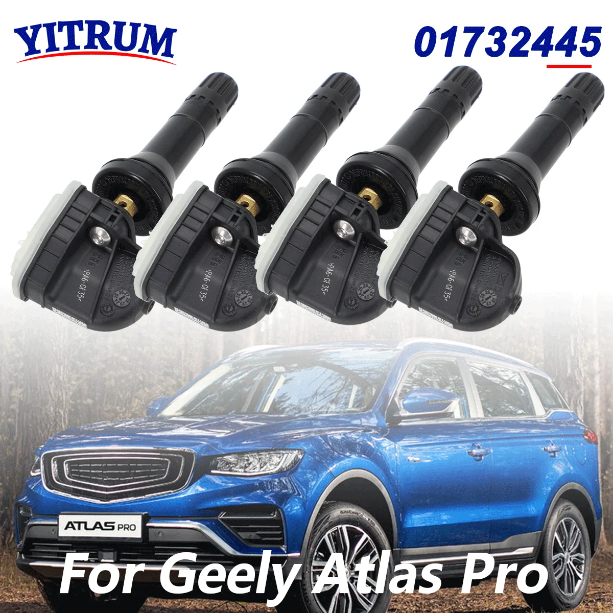 01732445 TPMS Tire Pressure Sensor For Geely Atlas Pro 2019/6 2020 2021 2022 2023 Azkarra Binray FY11 VF11 Binyue 101732445