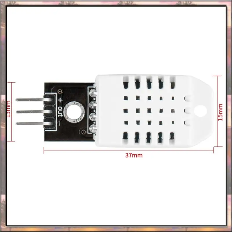 BAAZ ホット 10 個 DHT22 デジタル温度と湿度センサー温度と湿度モジュール AM2302 電子ビルディング Blo