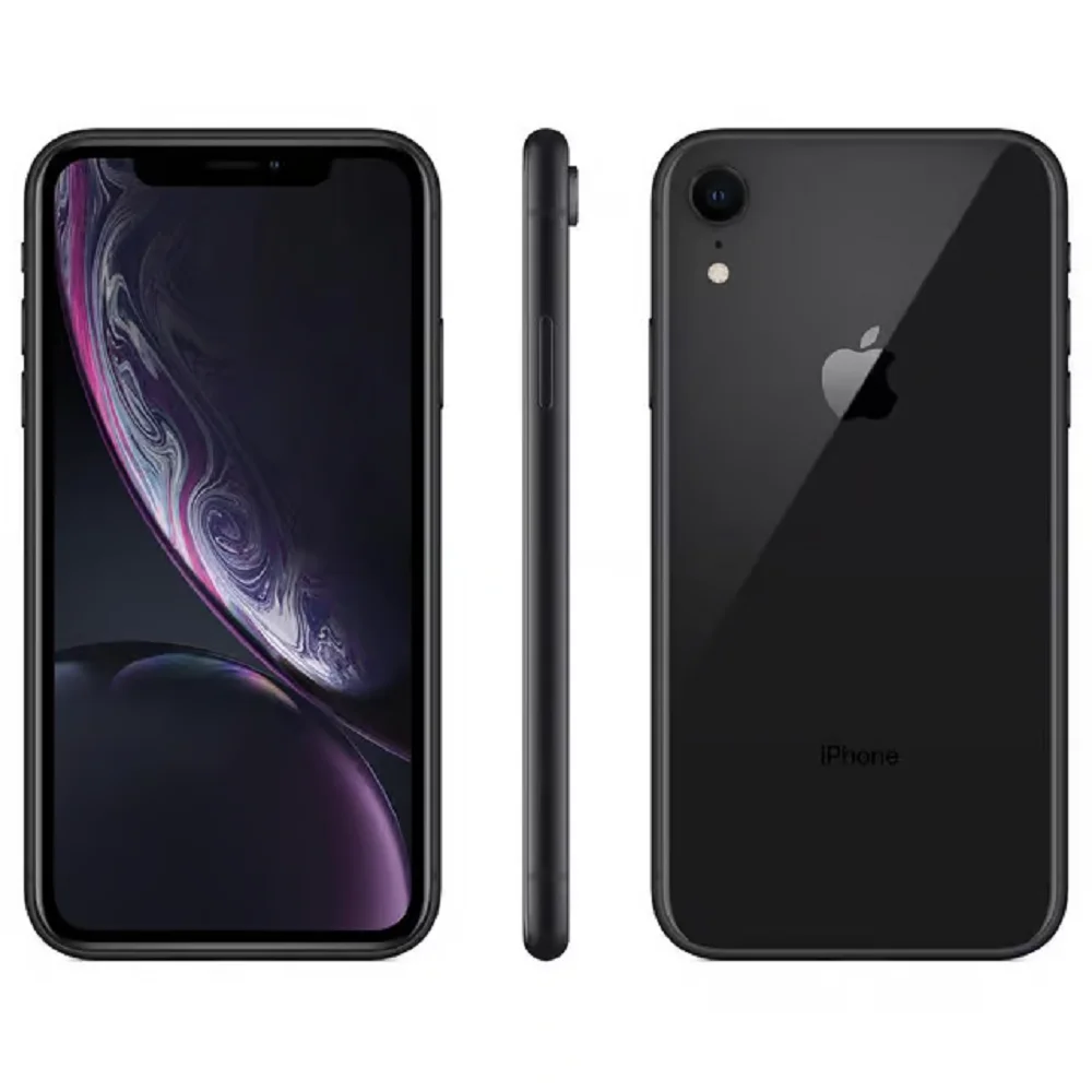 97% nowy oryginalny odblokowany telefon komórkowy Apple iPhone XR (A1984/A2106) 4G LTE 6,1 "3 GB RAM 64/128 GB ROM A12 Bionic IOS SmartPhone