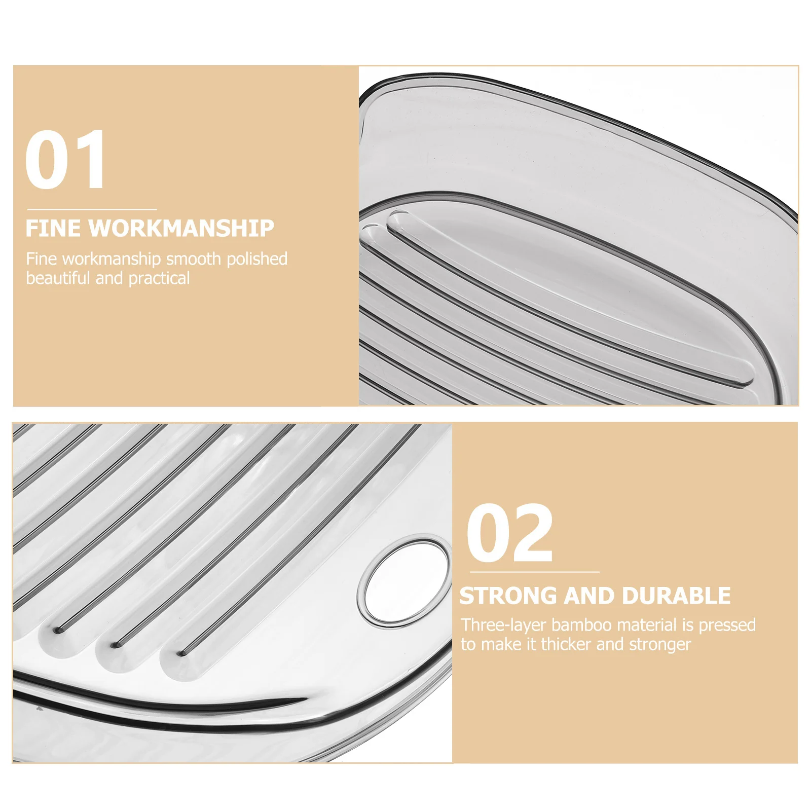 

1Pcs Non-Skid Plastic Washboard Socks Underwear Washing Board Laundry Supplies Thickened Durable Household Use Portable