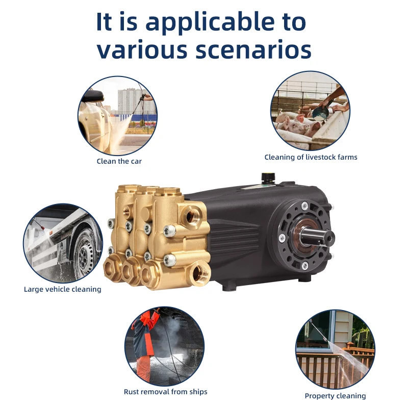DS2235 Triplex Plunger Pump |350 bar High Pressure Solution for Industrial Washing & Surface Prep