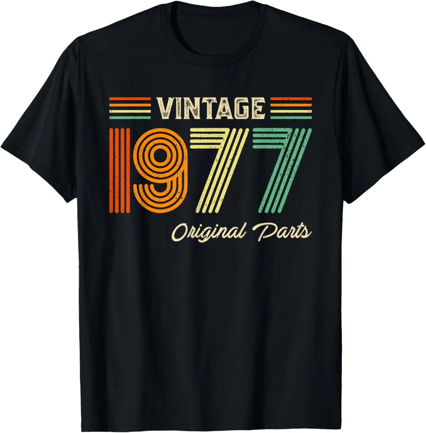 1977 Vintage. All Original Parts. T-Shirt Unisex Summer Streetwear Tops Casual T Shirt for Man Camisas