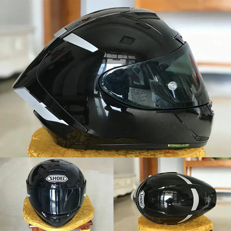 shoei x14 black glossy RF-1400 Helmet Small version is built to pass *all the tests* — DOT Best motorcycle helmet I have