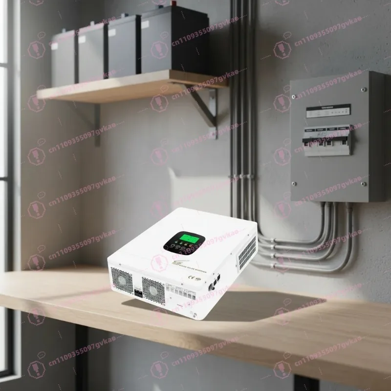 Hybrid Solar Inverter 2300w 3300w 4300w Pv 450v Pure Sine Wave 24vdc Single Phase 240v Output on/off-grid Solar Charge System