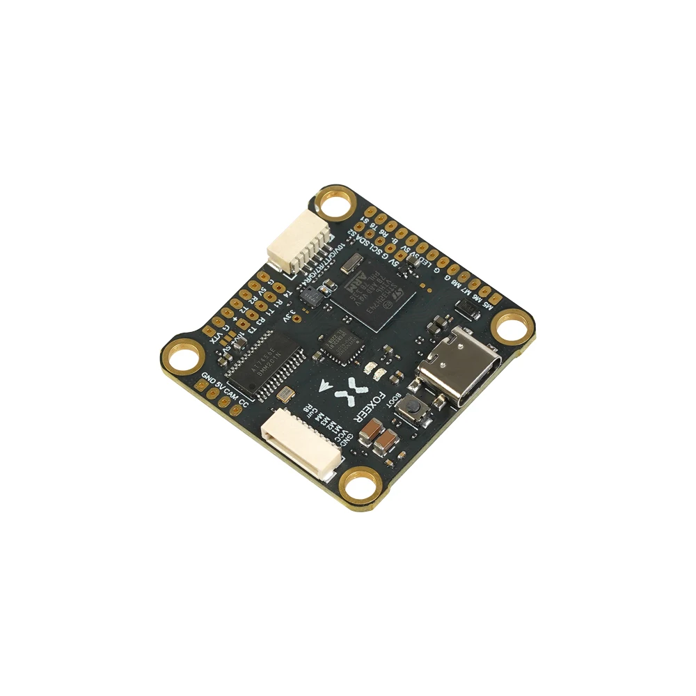 Foxeer H7 H743 MPU6000 Dual BEC Barometer Flight Controller 4-8S LIPO 30.5X30.5mm for FPV Freestyle Racing Drones X8 UAV Parts