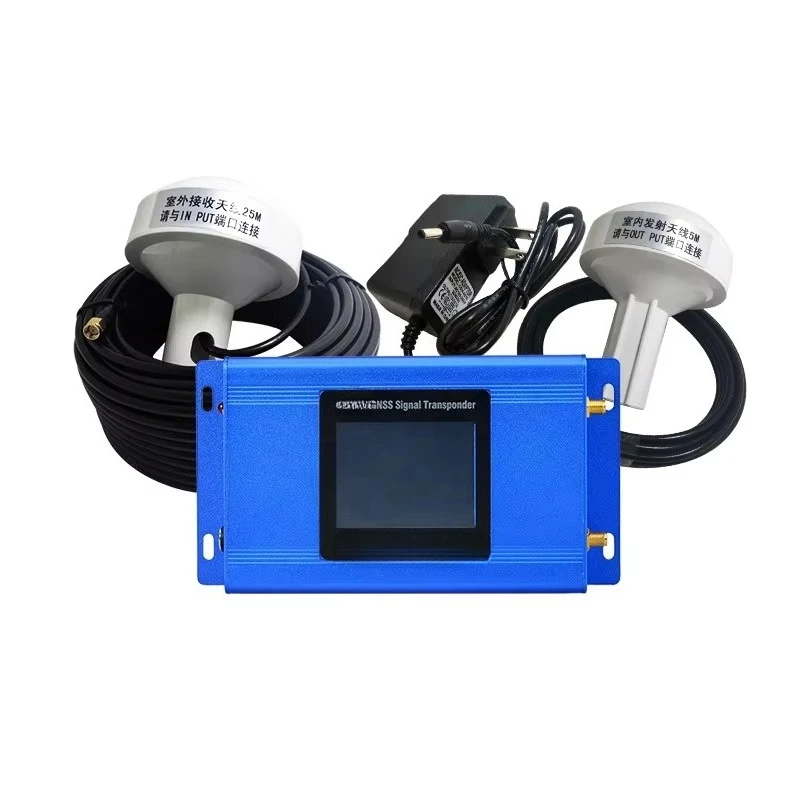 Gps signal amplifier gps+bd positioning test signal indoor enhancer beidou dual-frequency transponder