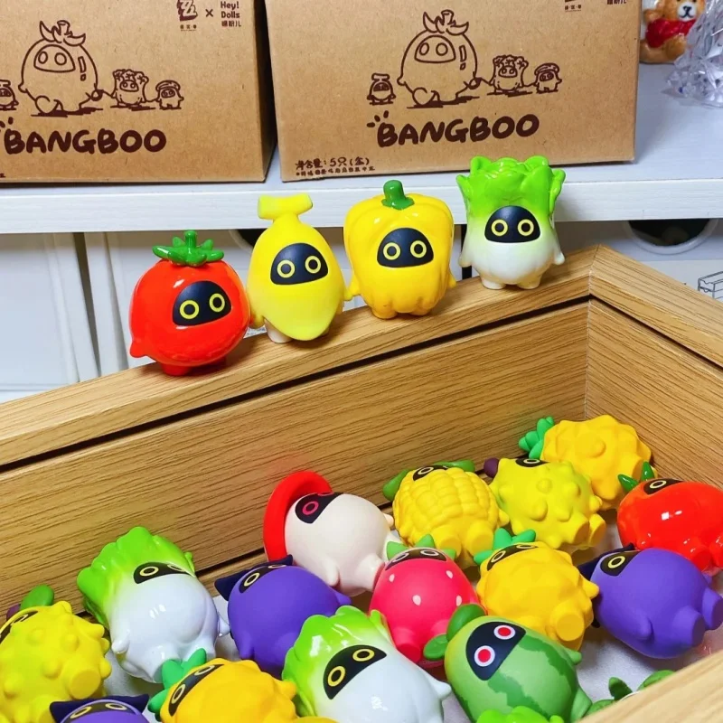 

Mihoyo Zenless Zone Zero Bangboo Bargen Kingdom Series Mini Blind Box Cute Vegetables Fruits Figure Collectible Game Gift Toy