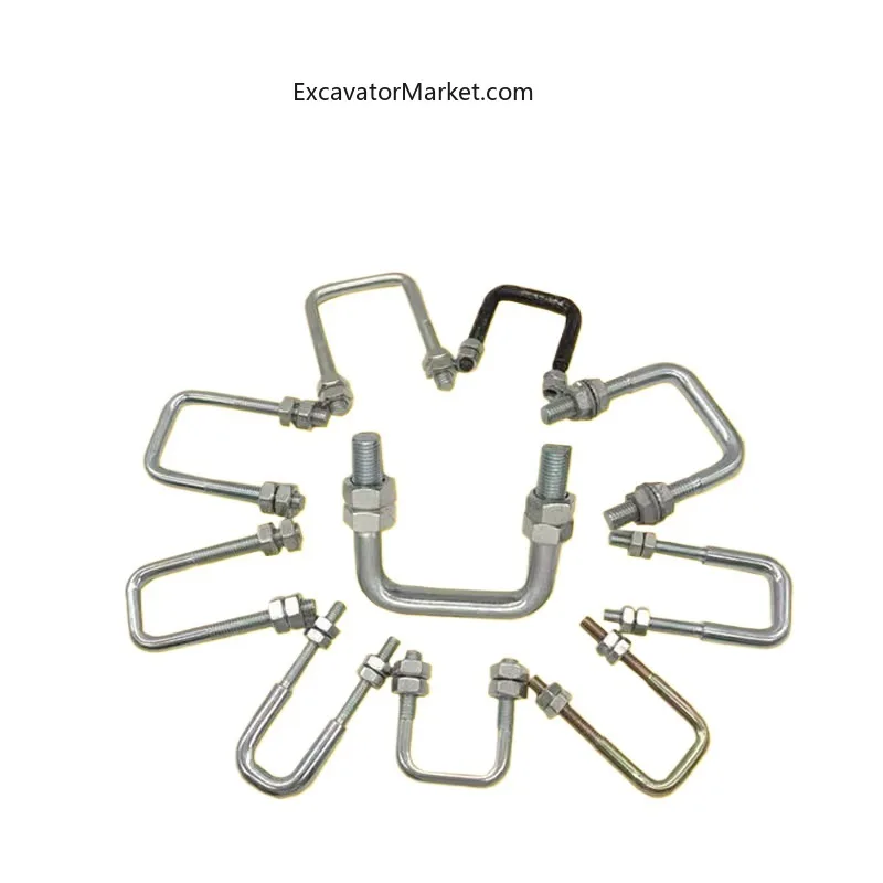 Hyundai,hitachi,caterpillar,kobelco,vol-vo,kato,car Door Positioning, Anti Buckle Lock, U-shaped Buckle Excavator High Quality