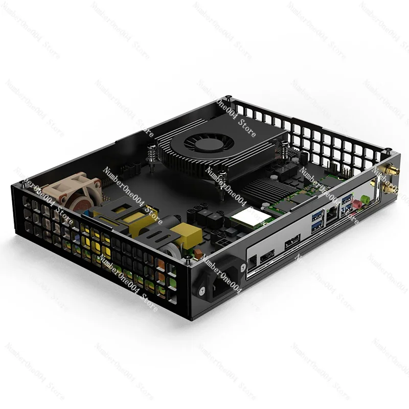 Suitable for 1.8-litre mini DC-MX2 thin Itx half-height chassis, all aluminum, double chamfered