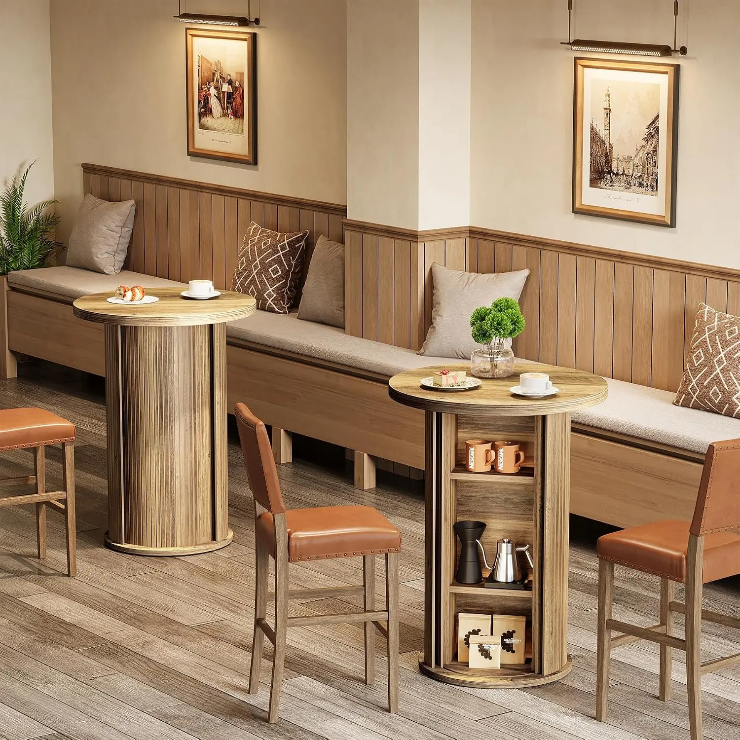 Round Bar Table 35.4