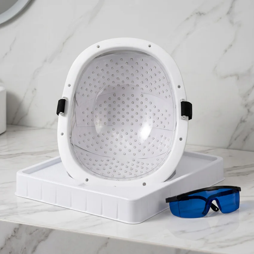 Wireless 1070nm Photobiomodulation Helmet NIR Infrared Light Brain Therapy Cap For PTSD ADHD Focus Enhancement And Neural Recovery