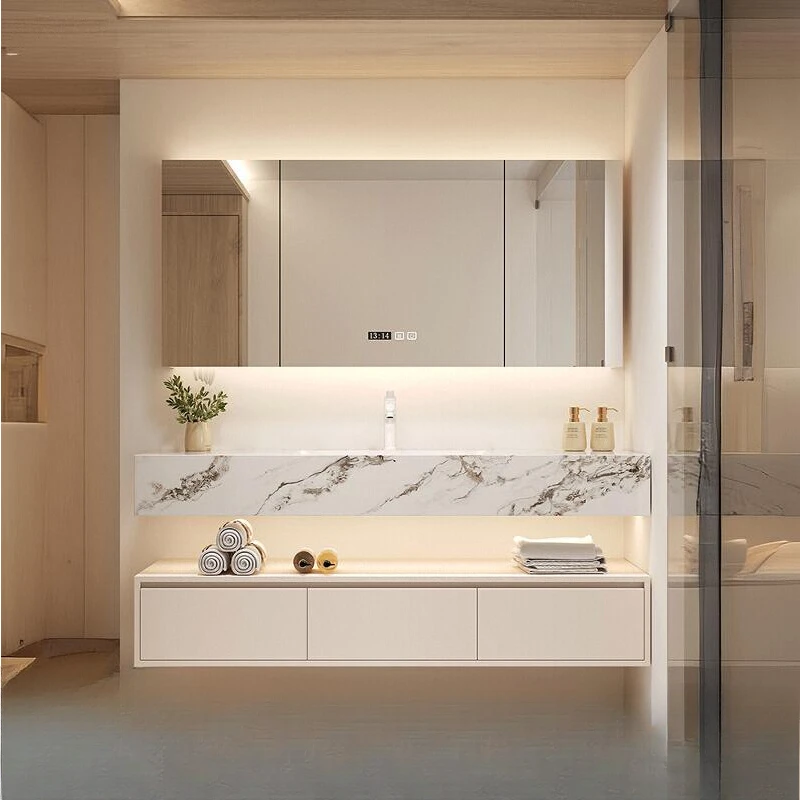 

Стильный дизайнерский шкаф для ванной комнаты, комбинированный шкаф для ванной комнаты, современный простой стильный столик, шкаф во французском стиле, мебель для дома Gabinetti