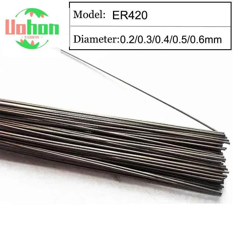 

Welding Wire Material ER420 of 0.2/0.3/0.4/0.5/0.6mm Mold Laser Welding Filler 200pcs /1 Tube ER420