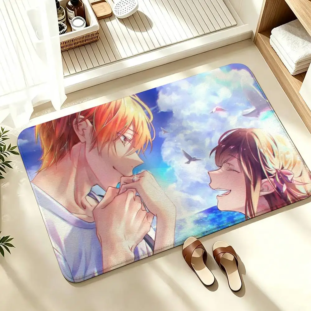 COOL S-Shoujo Fruits B-Basket  Soft Absorbent Decorative Floor Mat for Bathroom Entryway Living Room