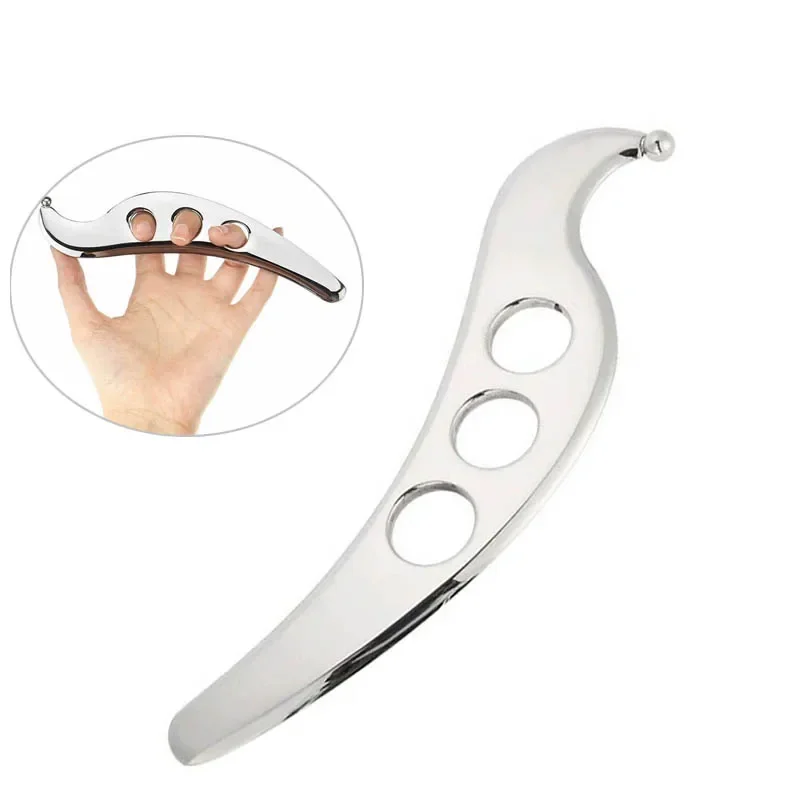 Manual Massage Scraping Board Stainless Steel Gua Sha Massage Tool Myofascial Release Tissue Mobilization